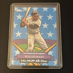 2025 Topps Archives Willie Mays All Stars #07AS-21 Giants